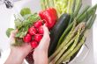 Woman Washing Radish