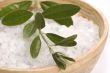 spa. bath salt and olive branch