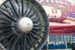 Airplane jet engine