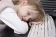 sleeping girl
