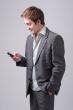 Young man with mobile phone