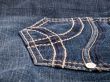 Denim pocket