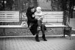 Mother with baby