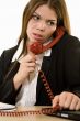 Woman on the phone