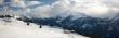 Panoramic view Alps in Austria