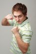 Boxing boy