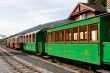 Historical train on station