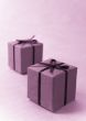 two gift boxes