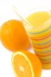 juice and oranges
