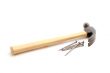 Hammer and Nails Isolated