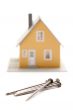 House and Nails Abstract
