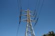 Steel support of power transmission line