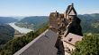 Danube valley from Aggstein medieval castle