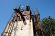 Abandoned stone quarry machinery
