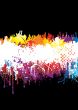 rainbow splat crowd