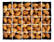 almonds collage