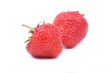 isolated strawberries