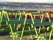 Benches on the beach