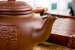 clay teapot