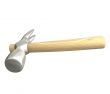Hammer in metal and wood isolated - 3d made