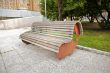 bench wood and metal