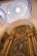 top of inside church