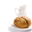 bread and jug of milk