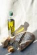 Easter bread, oil and pasch-egg
