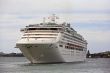 luxury white cruise ship