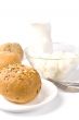 bread and mozzarella