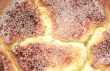 Cheese piecrust background