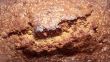 Dundee cake piecrust background
