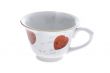 Tea cup on white