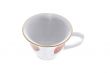 Tea cup on white background