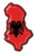 albanian button flag map shape