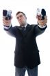 Angry criminal businessman 2