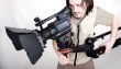 hd camcorder on crane
