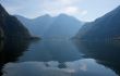 Alpine Hallstatter Lake in Austria