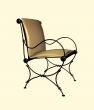 Decorative chair for a house drawing room