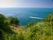 View form the top to the sea