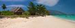 Panorama of the tropical beach