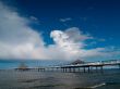 Seabrige at Baltic Sea, Usedom