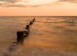 Sunset over sea