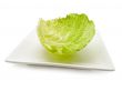 cabbage leaf at plate