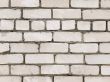 white bricks wall
