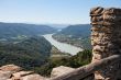 Danube valley from Aggstein medieval castle