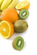 kiwi, oranges and bananas