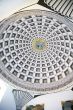 black and white cupola