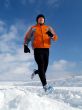 Runner in Snow