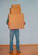 Man with boxes
